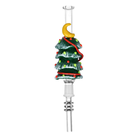 Christmas Tree Vapor Vessel w/ Quartz Tip - 7