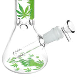 420 Party Beaker Glass Water Pipe - 10" / 14mm F