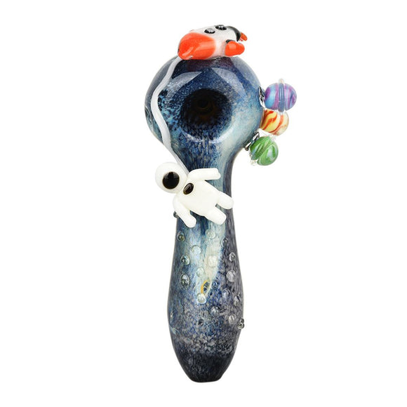 Empire Glassworks Glow In The Dark Spoon Pipe - 4.25