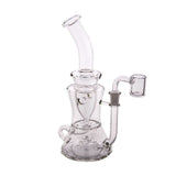 MJ Arsenal Bloopcycler Glass Dab Rig - 8" / 10mm F