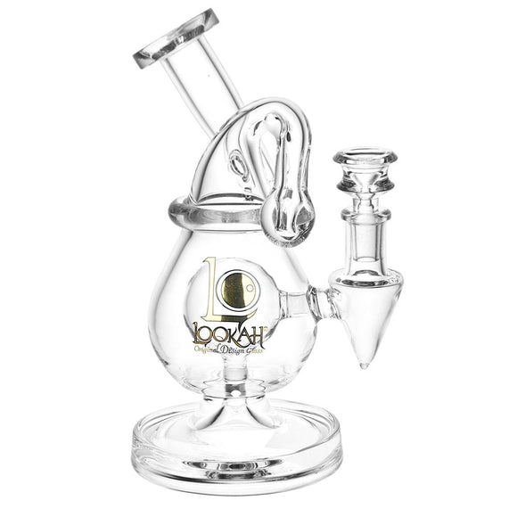 Lookah Glass Wizard Hat Water Pipe - 8.5