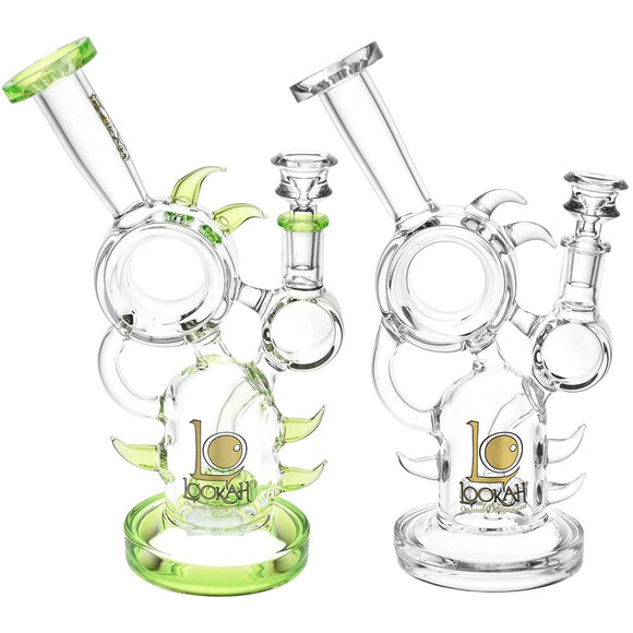 Lookah Glass Hedgehog Recycler Water Pipe | 9.75