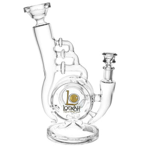 Lookah Glass Warped Recycler Water Pipe | 10.5" | 14mm F