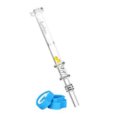 Cookies Honey Twist Glass Dab Straw w/ Integrated Tip - 6.25" / Colors Vary