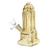 Empire State of Mind Glass Water Pipe - 6" / 14mm F / Colors Vary