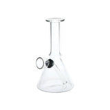 Mini, But Mighty Beaker Glass Water Pipe - 4.75" / Clear