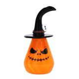 Behold The Pumpkin Witch Glass Hand Pipe - 3.75"