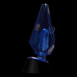 CaliBear Colored Glass Crystal Arch Puffco Peak Glass Attachment