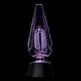 CaliBear Colored Glass Crystal Arch Puffco Peak Glass Attachment