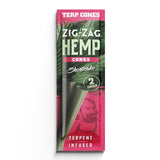 Zig Zag Terpene Infused Pre-Rolled Cones | 2pk | 15pc Display