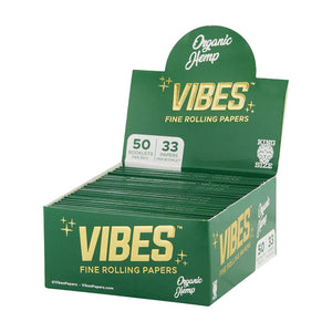 VIBES Organic Hemp Rolling Papers