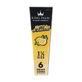King Palm Lil Lemon Hemp Pre-Rolled Cones | 6pk | 1 1/4" | 30pc Display