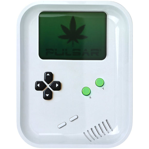 Pulsar Design Series Large Metal Rolling Tray - Weedboy / 13