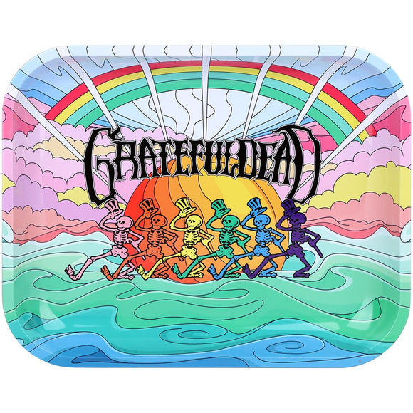 Grateful Dead x Pulsar Large Metal Rolling Tray - Under The Rainbow / 13