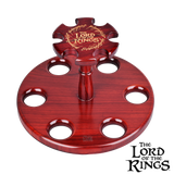 Pulsar Shire Pipes x LoTR COUNCIL OF ELROND Multi-Pipe Wood Display Stand - 8"x5"