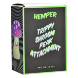 Hemper Trippy Shroom Glass Attachment for Puffco Peak & Peak Pro - 5.75"