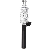 Pulsar Incycler Bubbler Glass Mouthpiece Attachment for Puffco Pivot - 4.3" / Clear