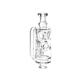 Pulsar Incycler Bubbler Glass Mouthpiece Attachment for Puffco Pivot - 4.3" / Clear