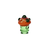 Pulsar Mushroom Glass Mouthpiece Attachment for Puffco Pivot w/ Display Stand - Colors Vary