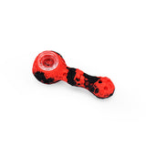 Ritual - 4'' Silicone Spoon Pipe - Red & Black