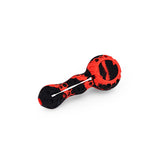 Ritual - 4'' Silicone Spoon Pipe - Red & Black