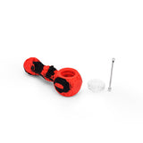 Ritual - 4'' Silicone Spoon Pipe - Red & Black