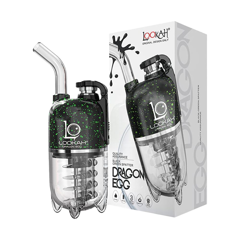 Lookah Dragon Egg eRig Bubbler | Spatter Edition | 950mAh | Lux Vapes - Lux Vapes Lookah Dragon Egg eRig Bubbler | Spatter Edition | 950mAh | Lux Vapes - Lux Vapes
