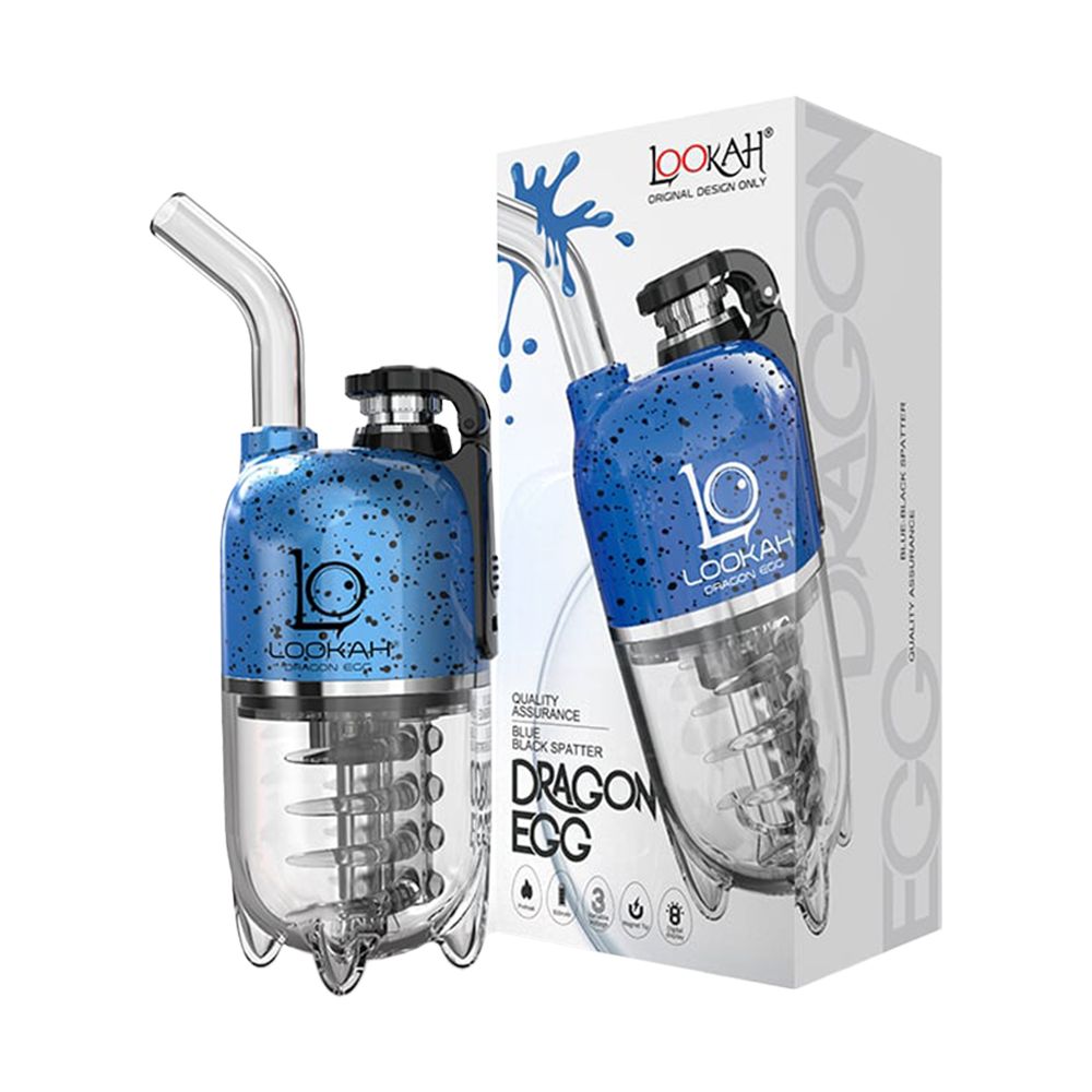 Lookah Dragon Egg eRig Bubbler | Spatter Edition | 950mAh | Lux Vapes - Lux Vapes Lookah Dragon Egg eRig Bubbler | Spatter Edition | 950mAh | Lux Vapes - Lux Vapes