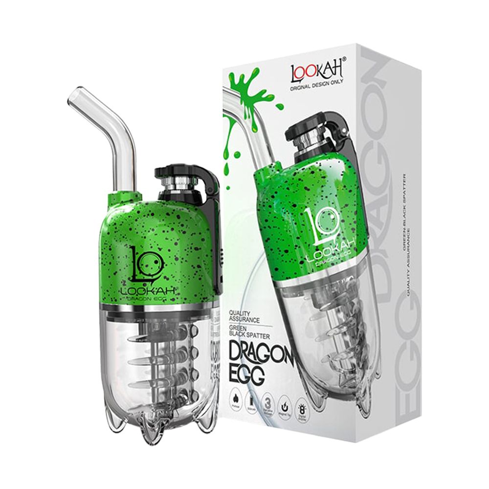 Lookah Dragon Egg eRig Bubbler | Spatter Edition | 950mAh | Lux Vapes - Lux Vapes Lookah Dragon Egg eRig Bubbler | Spatter Edition | 950mAh | Lux Vapes - Lux Vapes