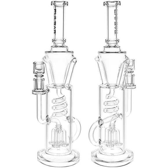 Pulsar Twister Glass Recycler Water Pipe | 14.5