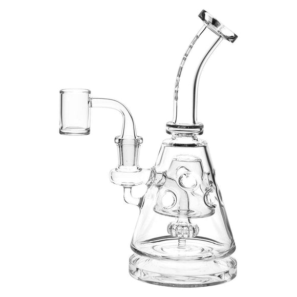 Pulsar Bent Neck Pyramid Glass Dab Rig - 8