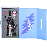 Grateful Dead x Pulsar Tesseract Hypercube Glass Water Pipe - 10.75" / 14mm F