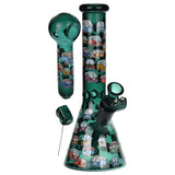 Pulsar Greatest Hits Series Glow Herb Pipe Duo / 10" / 14mm F