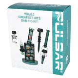Pulsar Greatest Hits Series Glow Dab Rig Kit / 8" / 14mm F
