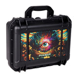 Pulsar Bent Neck Water Pipe Smoker's Hard Case Travel Set | 5.75" | 14mm F