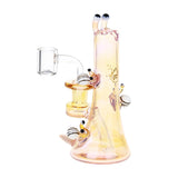 Pulsar Snail Smoochies Glass Dab Rig | 6" | 14mm F