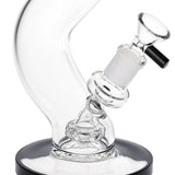 SeshGear Hip Check Curved Glass Water Pipe | 7.75" | 14mm F