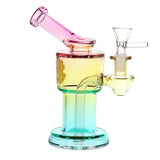 SeshGear Roboto Ombre Glass Water Pipe | 5.25" | 10mm F