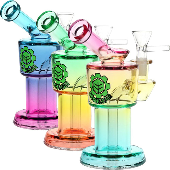 SeshGear Roboto Ombre Glass Water Pipe | 5.25