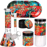 Pulsar Design Series Beaker Water Pipe Smoker's Kit | 7.75"