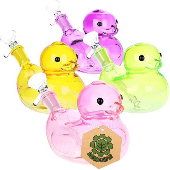 SeshGear Floating Ducky Water Pipe - 5.5