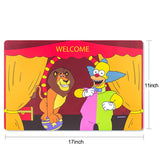 Silicone Dab Mat Lion & Clown