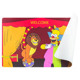 Silicone Dab Mat Lion & Clown