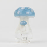 Empire Glassworks PuffCo Pivot Glass Mouthpiece - Blue Mushroom