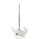 Empire Glassworks Radioactive Narwhal Dabber