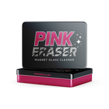 Pink Eraser - Magnet Glass Cleaner - glass pieces and fishbowls