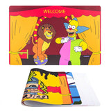 Silicone Dab Mat Lion & Clown