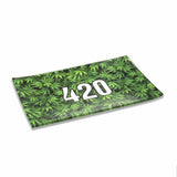 420 Green Glass Rollin'  Tray