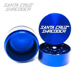 Santa Cruz Shredder 3 Piece Grinder by Santa Cruz Shredder Blue