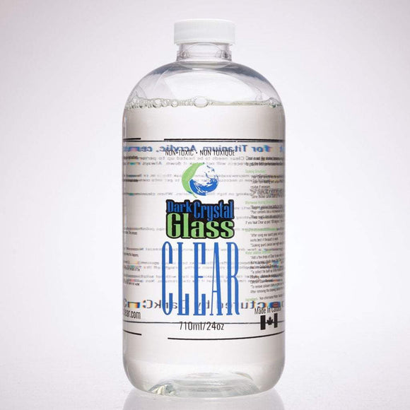 Dark Crystal Glass Clear Cleaning Solution 24oz